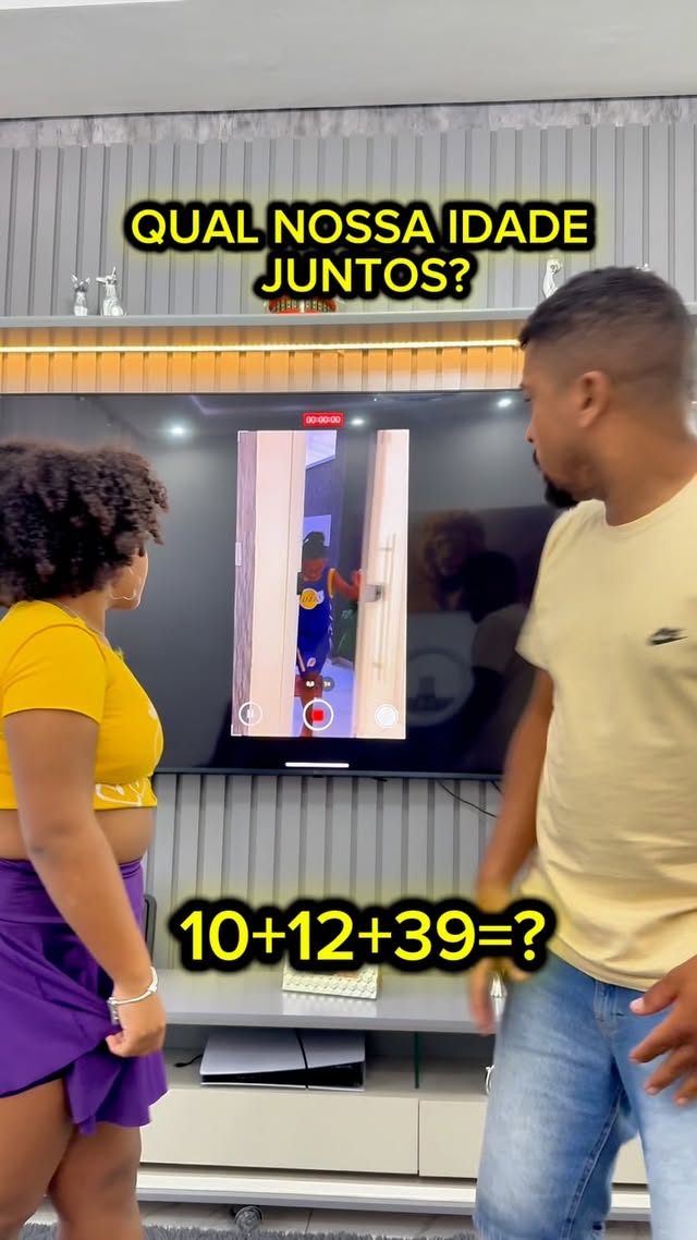 Qual nossa idade juntos ? 👀❤️