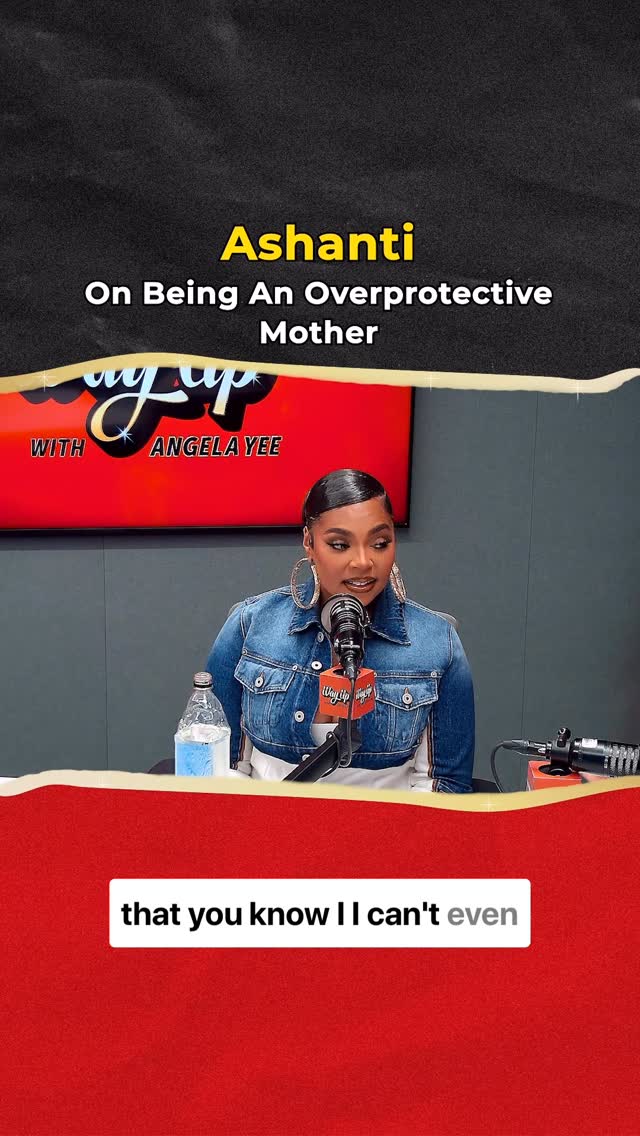@ashanti opens up about being an overprotective mom 🍼💖 From keeping her baby close to trusting her instincts—she’s all about that mama bear energy!
