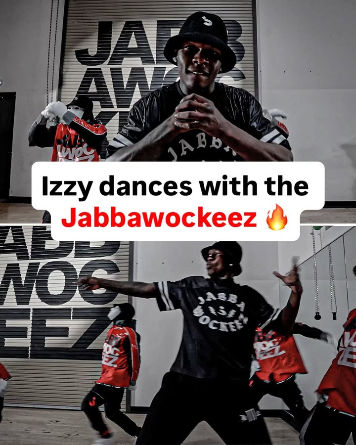 Israel Adesanya, the newest member of the Jabbawockeez? 👀 🔥 #UFC317