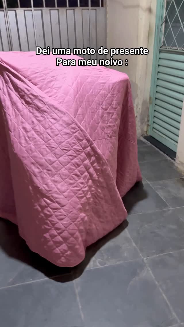 Reação completa do presente que dei pra ele 🩷😮💨
