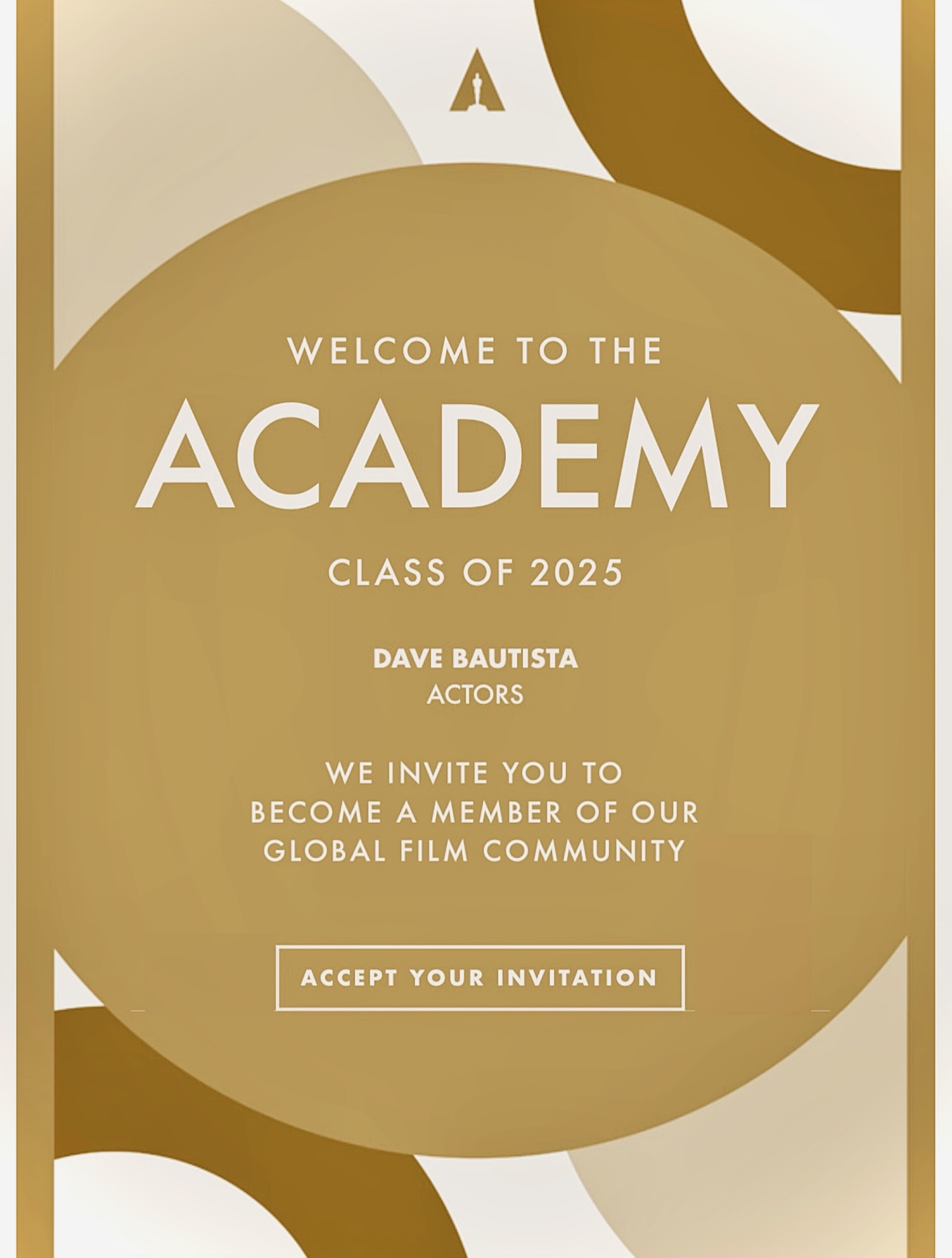 Academy member. 2025
#dreamchaser