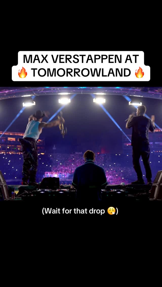 Max Verstappen at Tomorrowland 🏎️😍
#maxverstappen #tomorrowland #dimitrivegasandlikemike #timmytrumpet #electronicmusic