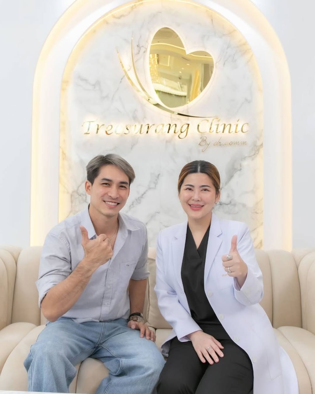 หมออ๊อมในตำนาน @dr.aomm ผู้เยียวยาสภาพผิวหน้าแห่ง tresurang clinic ลาดพร้าว62