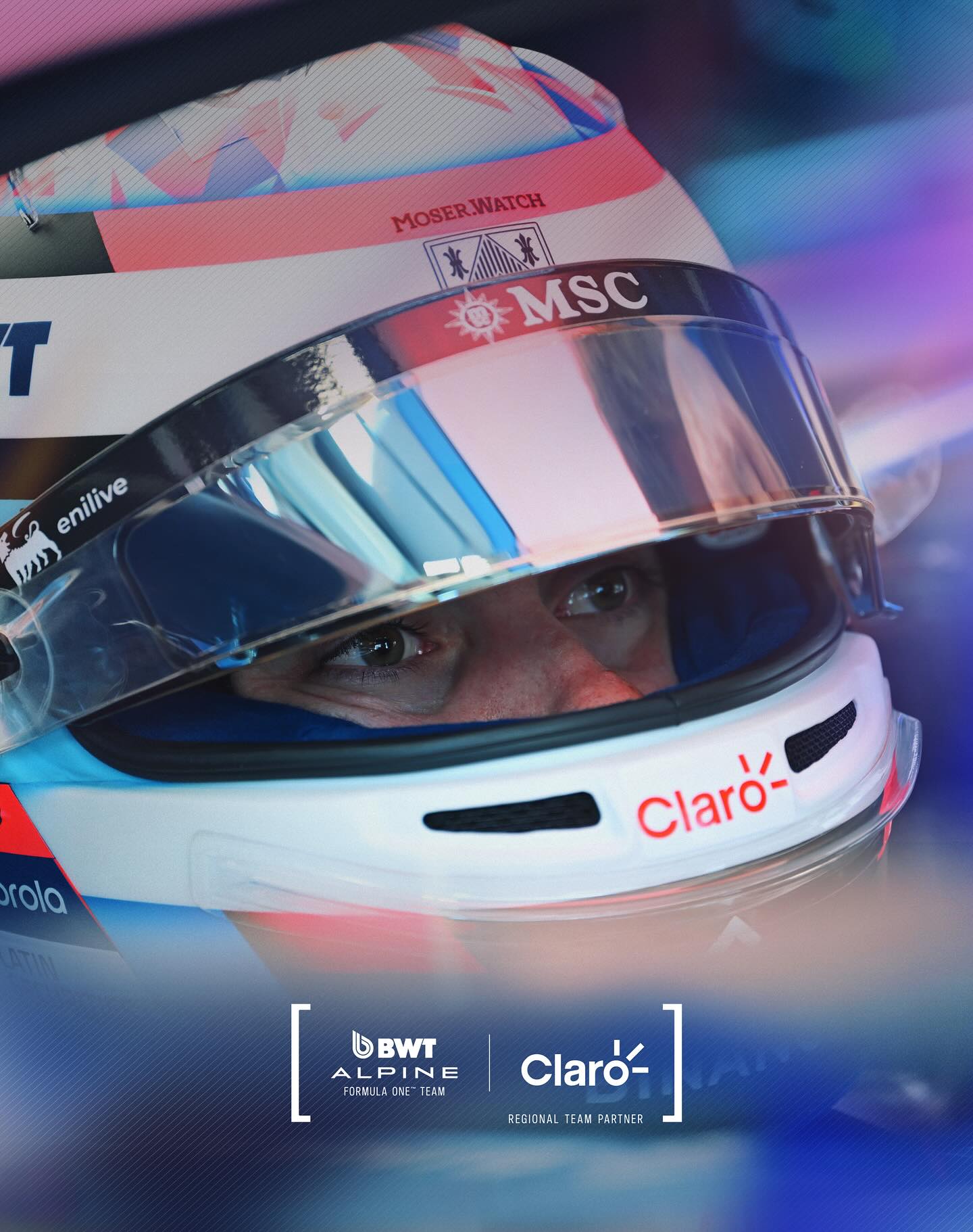 Connecting @claroargentina with @alpinef1team 👋
Claro joins us as a Regional Partner, also in collaboration with @francolapinto