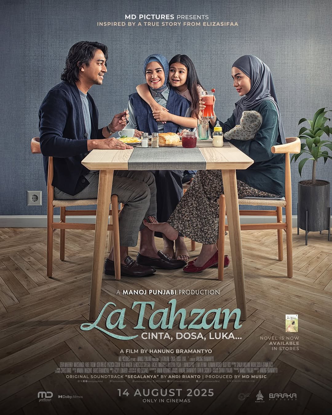 Senyum mereka memancarkan keluarga penuh cinta.
Namun, dosa & luka... selalu menemukan cara untuk menghancurkan.
LA TAHZAN TAYANG 14 AGUSTUS 2025 di BIOSKOP!
#LaTahzan
#FilmLatahzan
#CintaDosaLuka
#TimLaTahzan