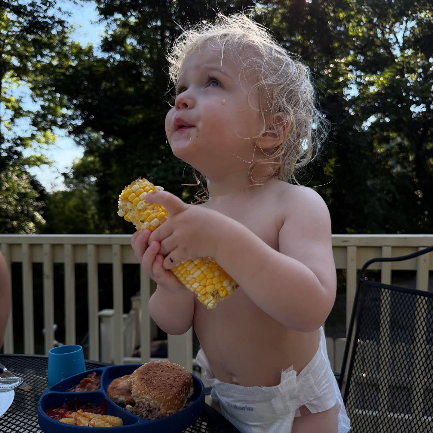 Corn was eaten. Water was splashed in. Summer core memories were made. 4th of Julys forever! ♥️🤍🩵