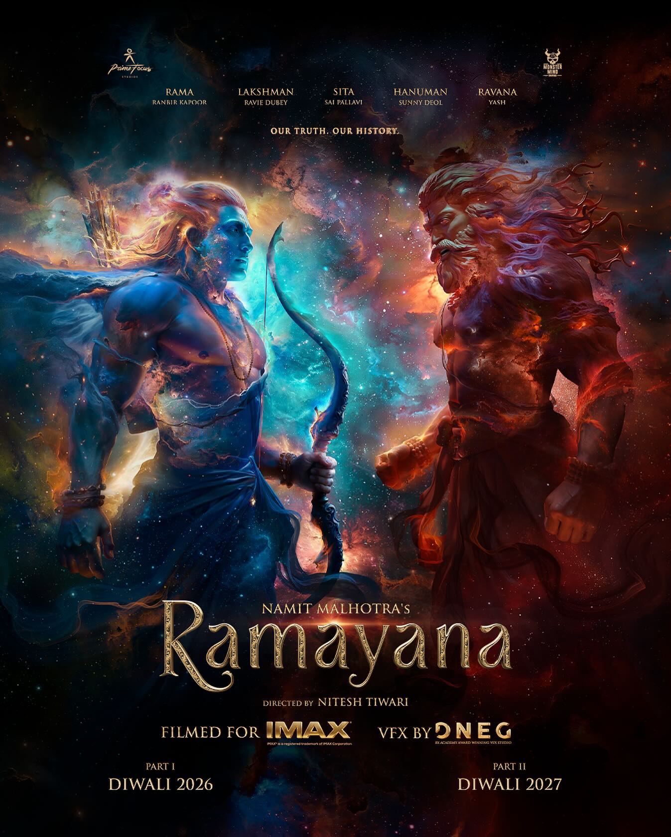 हरि अनन्त हरि कथा अनंता
#Ramayana #RamayanaByNamitMalhotra
@iamnamitmalhotra @niteshtiwari22 @thenameisyash #RanbirKapoor @saipallavi.senthamarai @iamsunnydeol @ravidubey2312 @hanszimmer @arrahman @worldoframayana @imax @officialprimefocus @primefocusstudios @dneg
#NamitMalhotra #NiteshTiwari #Yash #SaiPallavi #SunnyDeol #RavieDubey #HansZimmer #ARRahman #IMAX #PrimeFocus #DNEG #MonsterMindCreations