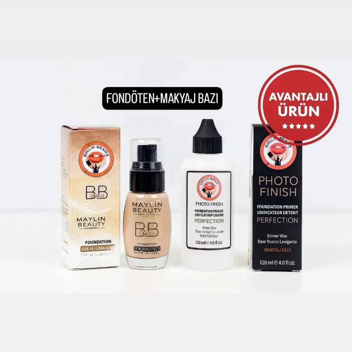 FONDÖTEN+MAKYAJ BAZI
2 ÜRÜN 70 TL KAMPANYA