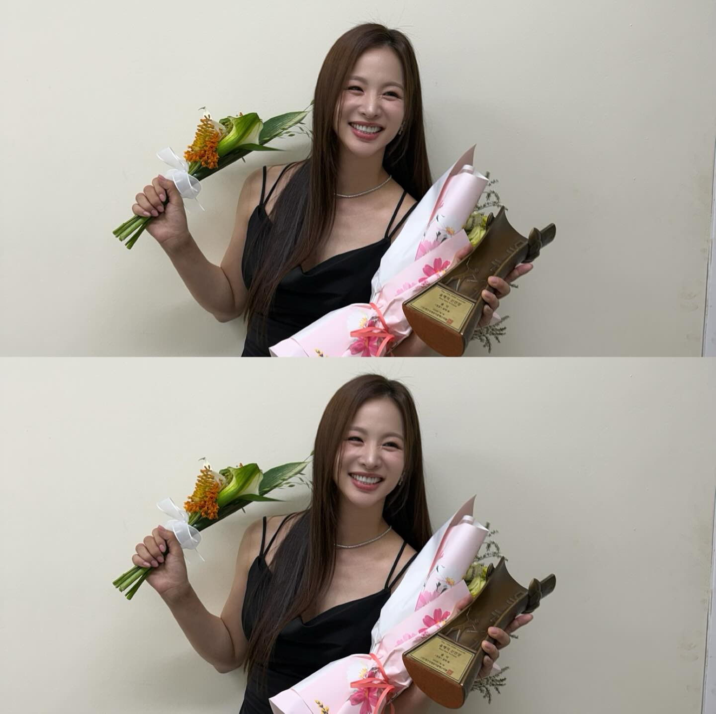 #DIMFawards
#영웅 의 #설희 로 신인상 받았어요!!🥹❤️
신인상이 얼마나 값지고 의미 있는지 알기에. 기쁨과 행복 또한 이루 말 할 수가 없네요..ㅎㅎ 너무너무 행복하고 함께 해 준 많은 분께 진심으로 가슴 깊이 감사드립니다🙏🏻
욕심만 앞서면 어쩌나 자책하던 날들이 많았는데 진심으로 응원해주셨던
#ACOM 윤호진대표님, 윤홍선 대표님, 김민영연출님, 지재혁피디님,류정훈피디님, 이혜진피디님 수많은 제작진 분들
많은 가르침 주신 김문정감독님, 천정훈감독님 그리고 매 무대마다 든든히 함께 해주신 #더엠씨오케스트라
언제나 든든히 무대를 지켜주신 김가연무대감독님, 이지원감독님, 김여진감독님, 또 함께 해주신 모든 스텝분들
무대에 함께 하는 것 자체가 영광이었던 선생님,선배님,동료 배우님들..!
#설희 로 만나 많이 배웠고 너무 의지가 되었던 리아언니,재은이
모두에게 감사의 말씀 드립니다🙏🏻
영웅을 하던 모든 날들에 함께 해준 고마운 아라찌
언제나 곁을 지켜주던 나의 가족들
그리고 우리 레고들❤️
모두모두 감사드립니다
사랑합니다!!
더 성장해서 멋진 배우가 될게요 약속!!🫶🏻
#DIMF
#대구국제뮤지컬페스티벌