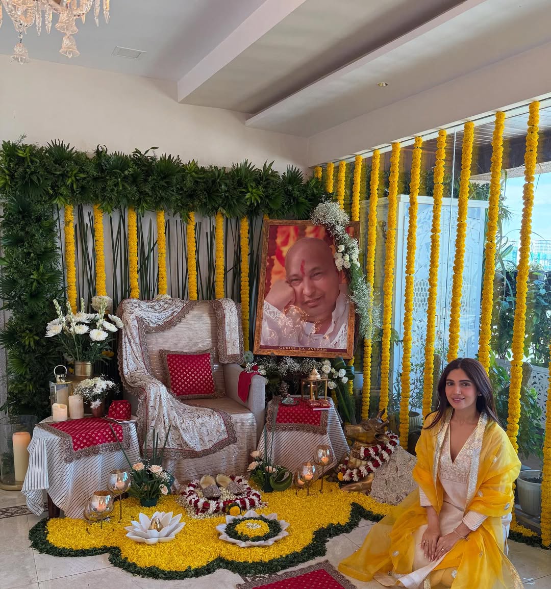 With his blessings ✨🙏💐