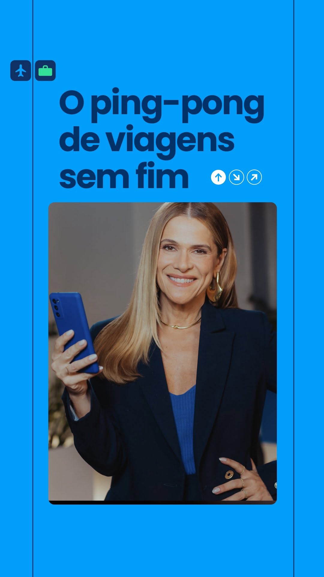 Quem aguenta esse ping-pong, gente? Viagem a trabalho não precisa dar trabalho!
Ainda bem que existe a @onfly.travel! Você tem acesso aos melhores preços e ainda dá para organizar a sua viagem corporativa em 3 minutos. #FicaADica 😉💙