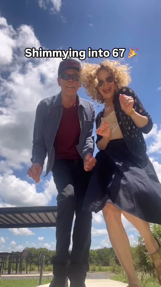 A little birthday shimmy.