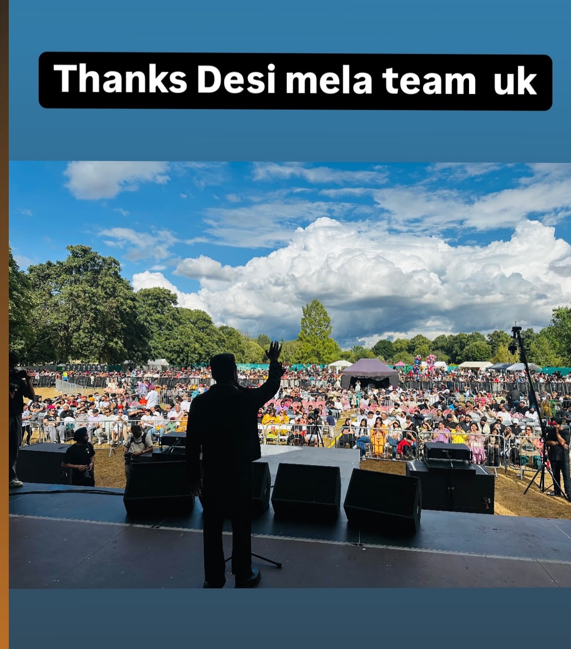 What a day!
Dil to shukriya 🇬🇧Uk bot sara pyar den lyi 😍
Huge love to the amazing crowd that brought all the energy, smiles, and loud cheers!
You made this moment unforgettable.
Thank you, thank you, thank you!🤩
#ukmela