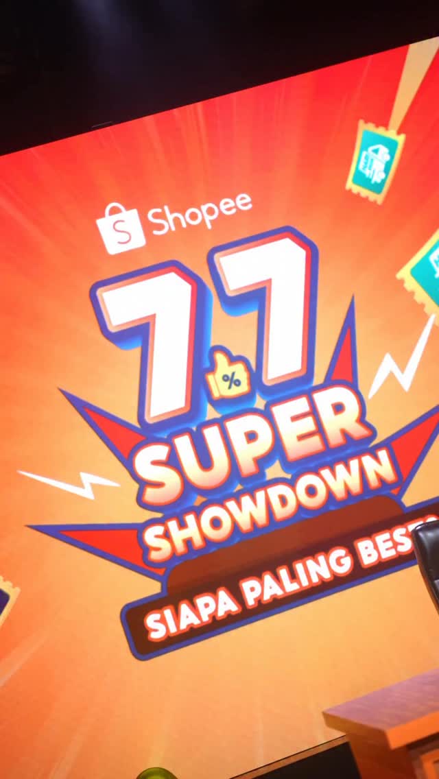 Kalau korang takde plan 7 Julai ni, jangan risau... saya dah plan-kan untuk korang 🤭 Jom join saya dan geng Shopee lain yang memang bercahaya macam spotlight: Janna Nick, Sherry Al-Hadad, Mak Kiah Ferry, Aya, Ajak, Atu, Aziz Harun, Sufian Suhaimi & Sarah Suhairi dalam Shopee 7.7 Super Showdown, Siapa Paling Best? 🧡
📅 7 Julai (7.7)
⏰ 9 Malam
📺 TV3 dan Shopee Live!
Boleh menang sehingga 7 JUTA syiling Shopee, baucar istimewa, dan nikmati Tawaran 50% Lagi Murah 😍 Jadi, SET REMINDER sekarang!
@shopee_my
#77ShopeeMidYearSale #ShopeeLagiMurah #ShopeeLagiCepat
Reminder link: https://shopee.com.my/m/mytvshow