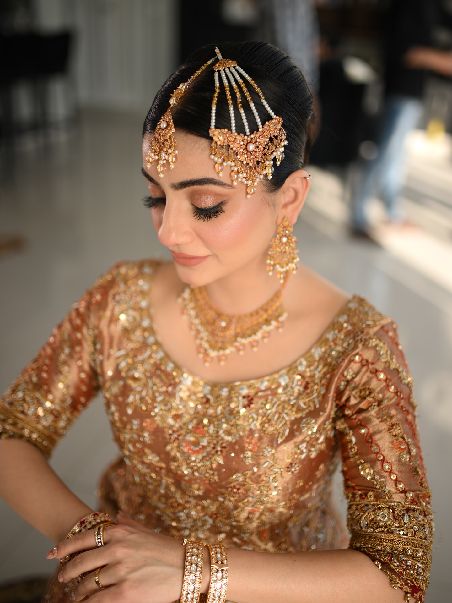 Had the privilege of having my makeup done by my amazing elder sister on my big day! My heart swelled with happiness 🥰. It was a rollercoaster of emotions throughout. I am so proud of how amazing you’ve become at what you do. Loved my makeup; nobody could have done a better job ❤️
Love you, always! @sarasalonandspa_