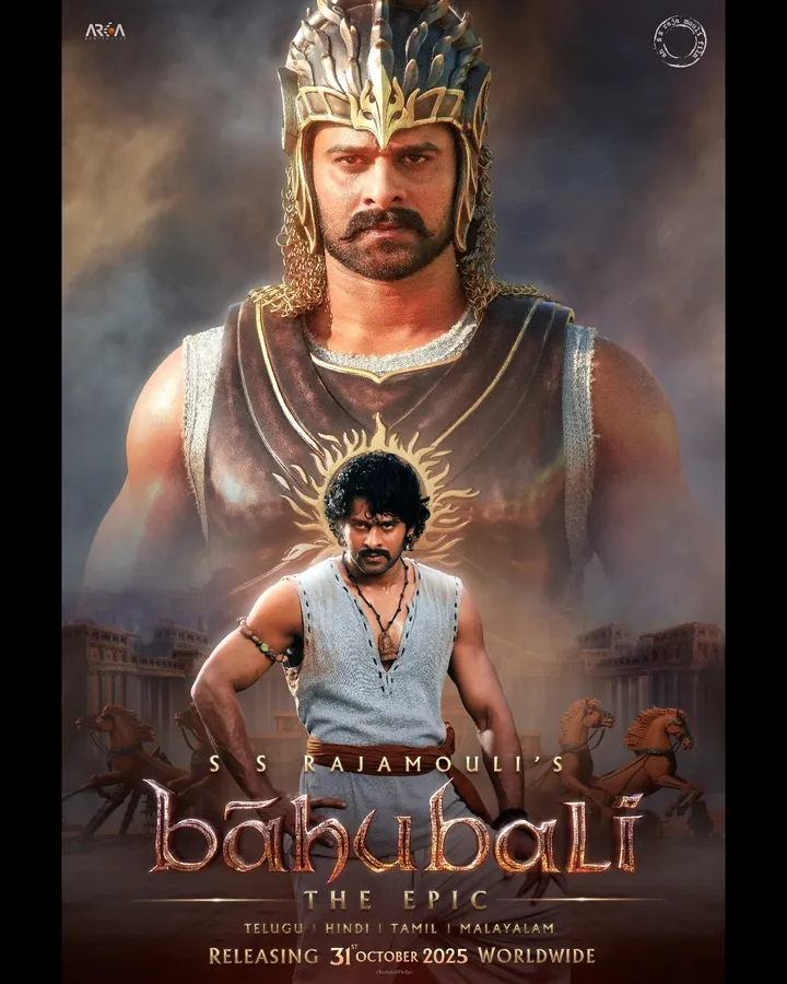 10 years ago, a question united the nation…
Now the question and the answer return together in ONE grand epic.
#BaahubaliTheEpic releases worldwide on October 31st, 2025.
#Celebrating10YearsOfBaahubali #DecadeofBaahubaliReign #Baahubali