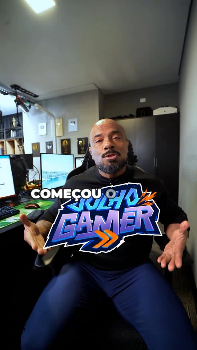 Vou ficar o mês todo sem treinar? 😬😬
Brincadeiras a parte, tá rolando o Julho Gamer lá no @kabum, galera! São ofertas com até 70% off e 10x sem juros! Eu já aproveitei para dar aquele upgrade e jogar meu Minecraft no ultra 😎
E já que vocês gostam de aplicar, já aproveitem pois está rolando diversos cupons! 😂 São até 07 milhões de reais em descontos! Confia na call do Julião gamer que é sucesso 💪
#julhogamerkabum