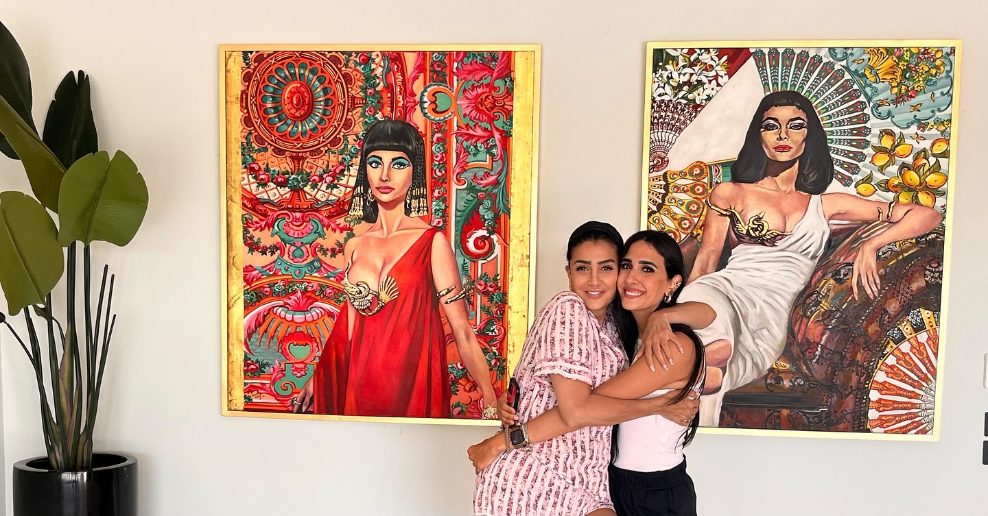 A truly surreal moment…
One of the most special milestones on my journey.
Three original paintings — pieces that carry so much of my heart.
Cleopatra — the queen of queens — has finally found her place… with an Egyptian queen.
A woman who embodies power, beauty, and strength — someone who truly represents what it means to be a woman, a leader, and a legacy.
A queen worthy of a queen.
These paintings were more than just artworks — they were soul pieces. I poured so much of myself into them… energy, emotion, and presence.
@ghadaabdelrazek , Thank you for not only believing in my work, but for choosing it, purchasing it, and welcoming it into your world with such power and elegance.
I’m beyond grateful. 🤍