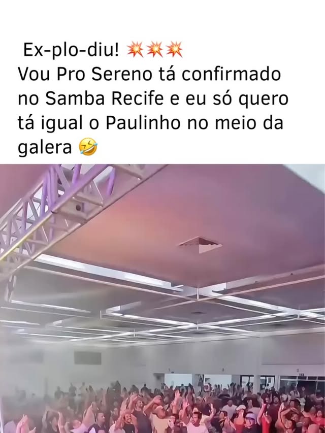 Grupo Vou Pro Sereno é atração confirmada no maior Festival de Samba do Brasil! 🔥🧡
Com uma trajetória que nasceu nas rodas de samba e conquistou palcos por todo o país, o grupo leva pro palco a essência do pagode com sentimento, talento e muito carisma.
Eles representam o verdadeiro samba de qualidade 🤩
Dom 28/Set✅️
Palco Experimenta
🎟️ Garanta seu ingresso sem sair de casa: https://www.bilheteriadigital.com/festacheia
Vendas físicas
📍Lojas Esposende (Shoppings: RioMar Recife e Tacaruna)
📍Loja Chilli Beans (Caruaru Shopping)
*3x sem juros no cartão online
*Pagamento à vista em pix ou espécie nas lojas não tem taxa.
SAMBA LOUNGE:
▫️ R$ 120,00 Samba Lounge 1 dia.
▫️ R$ 130,00 Samba Lounge 1 dia inteira social.
▫️ R$ 160,00 Samba Lounge Casadinha 2 dias.
▫️ R$ 170,00 Samba Lounge Casadinha 2 dias inteira social.
———————-
GOLDSTAGE:
(Open Bar de Cerveja, Whisky, Vodka, Gin, Refrigerante, Água Tônica e Água Mineral)
▫️R$ 320,00 Goldstage Open Bar Sábado.
▫️R$ 290,00 Goldstage Open Bar Domingo.
▫️R$ 490,00 Goldstage Open Bar casadinha 2 dias.
—————-
GAZEBOS:
▫️R$ 5.000,00 Gazebos Sábado p/ 12 pessoas
▫️R$ 5.000,00 Gazebos Domingo p/ 12 pessoas
@vouproserenooficial
@Sambarecifeoficial
@Festacheia
#Sambarecife