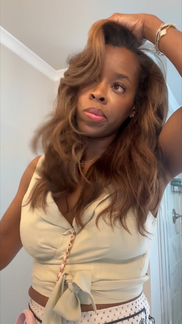 What’s the right order to get ready??
My get-ready order is simple: makeup, clothes, then the wig. If I put my hair on too early, I’m sweating it out before I even leave the house. Gotta save her for last! 😂
Get the Look: I’m wearing @gosleekhair 16” kinky straight half wig. Mine was custom colored.
The wig only comes in dark brown (1B). It’s 100% virgin human hair—can be heat styled, colored, and blends like a dream. Basically, it’s your hair, just easier.
⠀
Annual sale is coming July 18, 2025—go ahead and set that reminder!
🛍 🛒Shop online at gosleek.com
💫Did someone say $$ off 👀 Sign up for our sms list at gosleek.com** new subscribers only
⭐️ Our clip in sets are fuller than other brands on the market. 160 grams!! No thin sets over here 😅
⭐️Top Tier Customer Service #A1
💫Check us out on YouTube for full tutorials! Subscribe to our channel while you’re there.
⭐️Book your hair appointment with a Go Sleek stylist @hausofgosleek
💫Visit our Atlanta store to purchase 📍Lenox rd.
#haircare #Blackhair #gosleek#gosleekhair#protectivestyles #clipinextensions #microlinks #tapeinextensions #atlantahair #atlantaweaves#hairtutorial #diyhairstyle#folliclefusionclipins#folliclefusion#naturalponytail#clipinponytail#gosleekclipins#quickweave#quickweaveatlanta #curlyhair #curlyhairstyles #atlantahairstore
