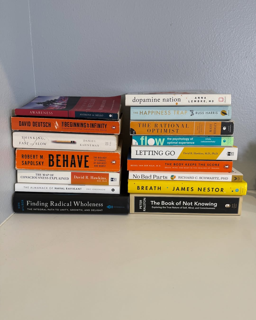 Some of the books I've read (or will read) multiple times.
What's 1 book that changed your life or 1 you keep returning to?