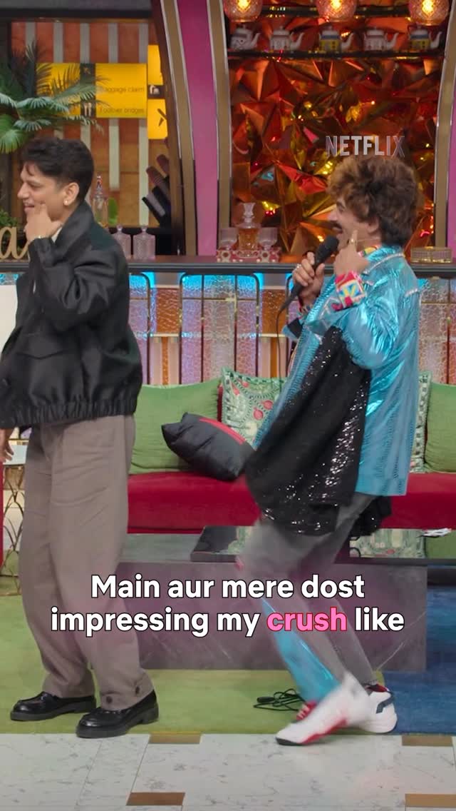 Saying ‘hi’ to your crush is basic… just say this instead 🤭
@kapilsharma @whosunilgrover @Archanapuransingh @krushna30 @kikusharda @navjotsinghsidhu
#TheGreatIndianKapilShow #TheGreatIndianKapilShowOnNetflix #HarFunnyvaarBadhegaParivaar #Funnyvaar