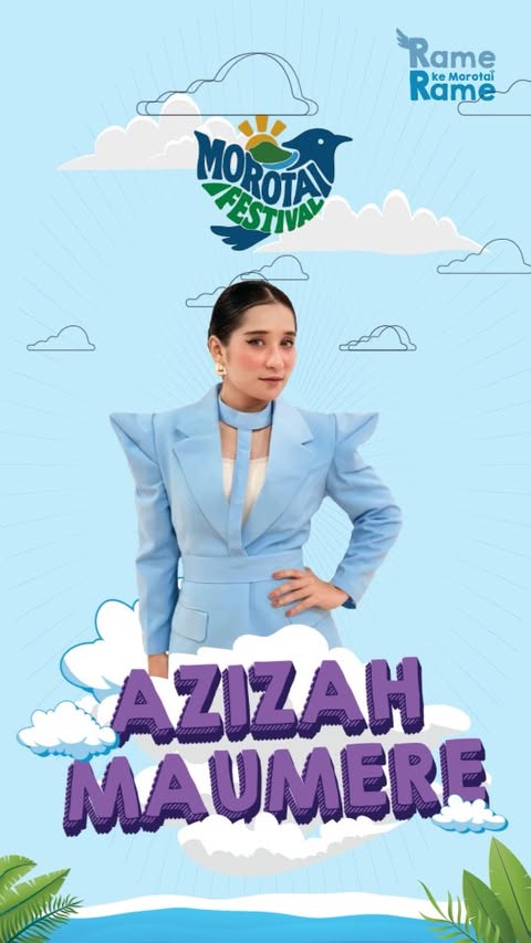 Halo sobat morofest, minfest bale bawa kabar bahagia.
Minfest mau spill tong pe bintang tamu alias guest star🤩
Nah ini, ada @azizahmaumere_official ✨
Kalo ngoni so tara sabar dengar dong perform, jang lupa datang dan ramaikan Morofest 2025! Tiada kesan tanpa ngoni pe kehadiran.
✨Rame-rame ke Morotai✨
#morofest
#Festivamorotai
#rameramekemorotai