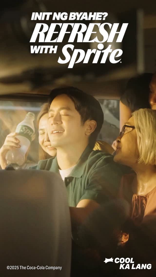 Hanggang buhok na ang stress sa init ng siksikan na sasakyan at gumagapang na traffic? 💆🏻♂️ Don’t stress, i-Sprite na ‘yan!
Init ng Byahe? #CoolKaLang 🤙🏻 and Refresh with Sprite for only Php 9 SRP (8oz)! Available in sari-sari stores, supermarkets, and online stores nationwide. Order online here: https://tinyurl.com/RefreshWithSprite #Ad