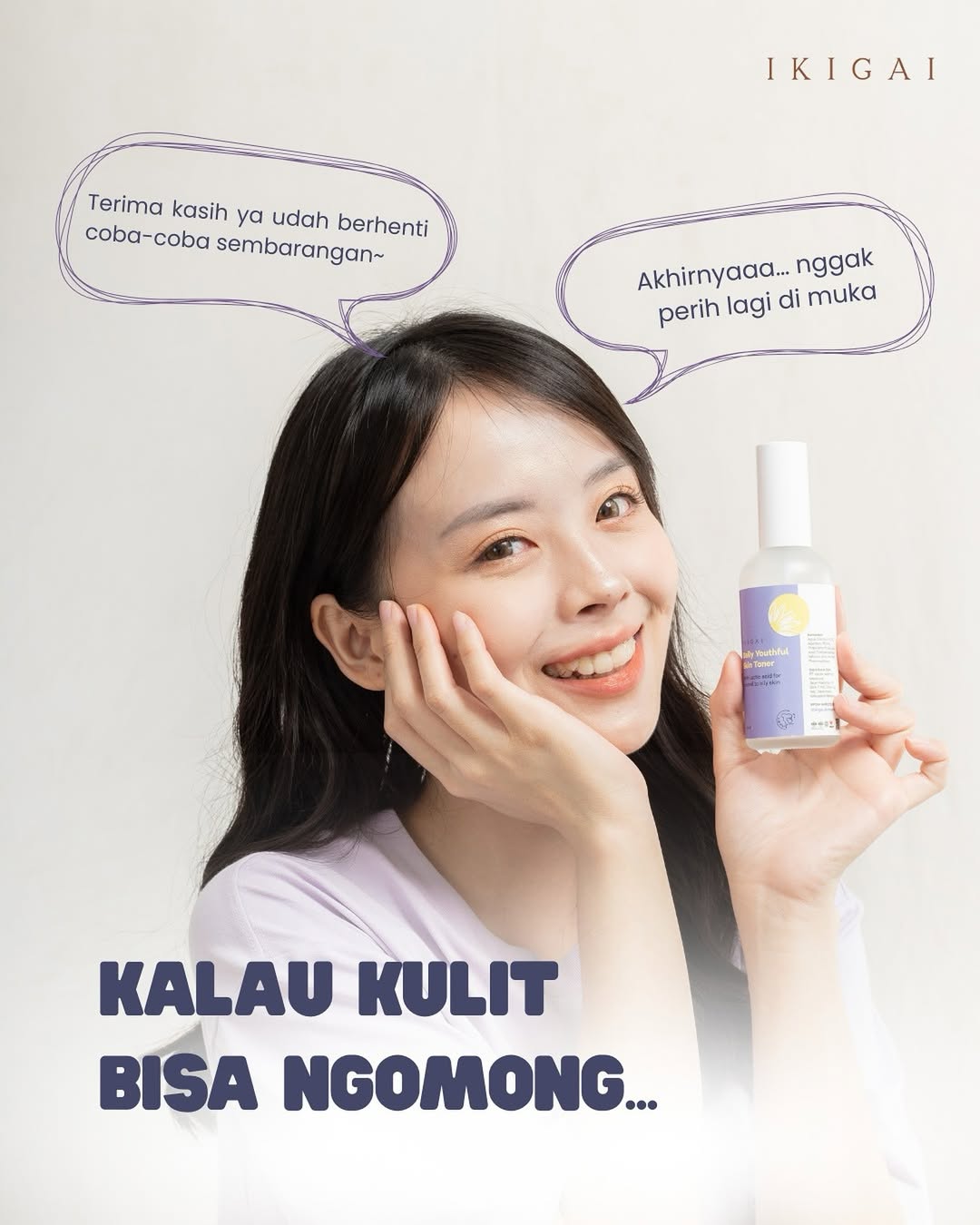 โจ IKIGAI Skincare hadir buat kamu yang capek sama kulit rewel.
pH seimbang โ
Lembut di kulit โ
Bikin kulit tenang, bukan panik โ
#KalauKulitBisaNgomong #IKIGAISkin #TenangItuCantik #SkincareGakRibet