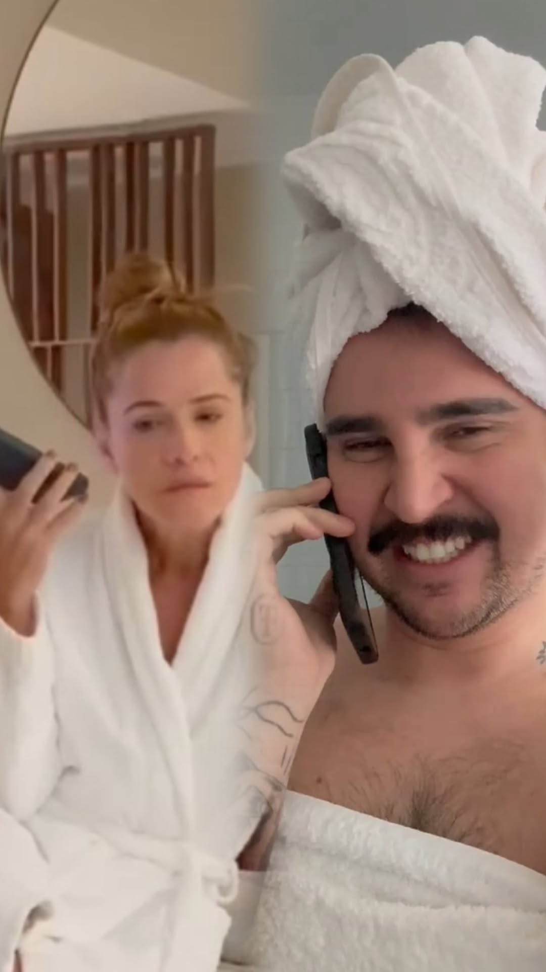 Nosso novo filme, “Perrengue Fashion”, estreia em Outubro. Vocês também querem que eu libere o trailer logo? (alguém acalma o @rafachalub)