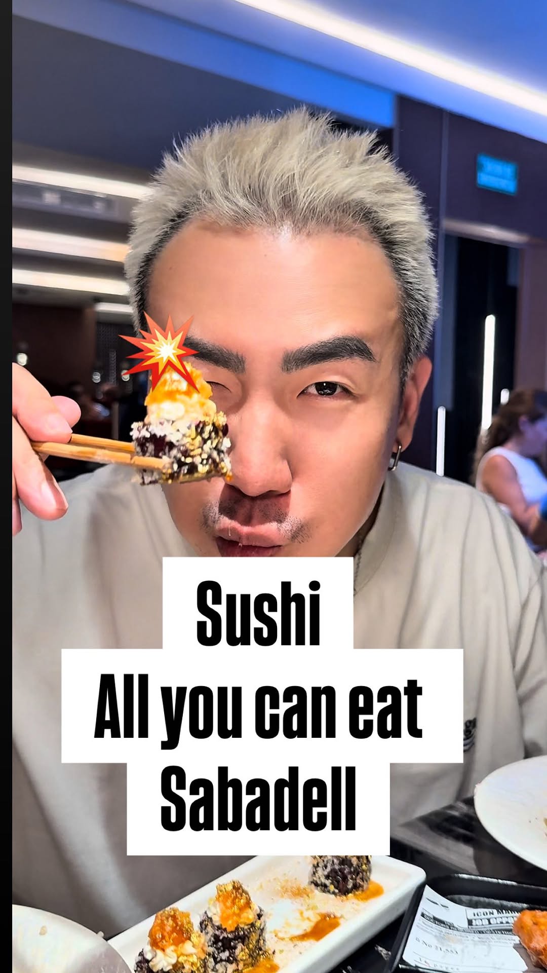 @mr.undecimo_sushi
Nuevo restaurante All You Can Eat en Sabadell
Un sitio precioso con ambiente acogedor y platos exquisitos que no defraudan 😍
📍Ubicado en: Plaça Imperial, Local 2, 08202 Sabadell, Barcelona
Precios: Lunes a viernes mediodía: 17,90 €
Lunes a jueves noche: 22,90 €
Viernes noche, fines de semana y festivos: 24,90 €
Muy recomendado si aún no lo has probado!!
🅿️ ¡Además, 1h de aparcamiento gratuito!
#mrundécimo #undecimo #sabadell #tuchinofavorito #sushi