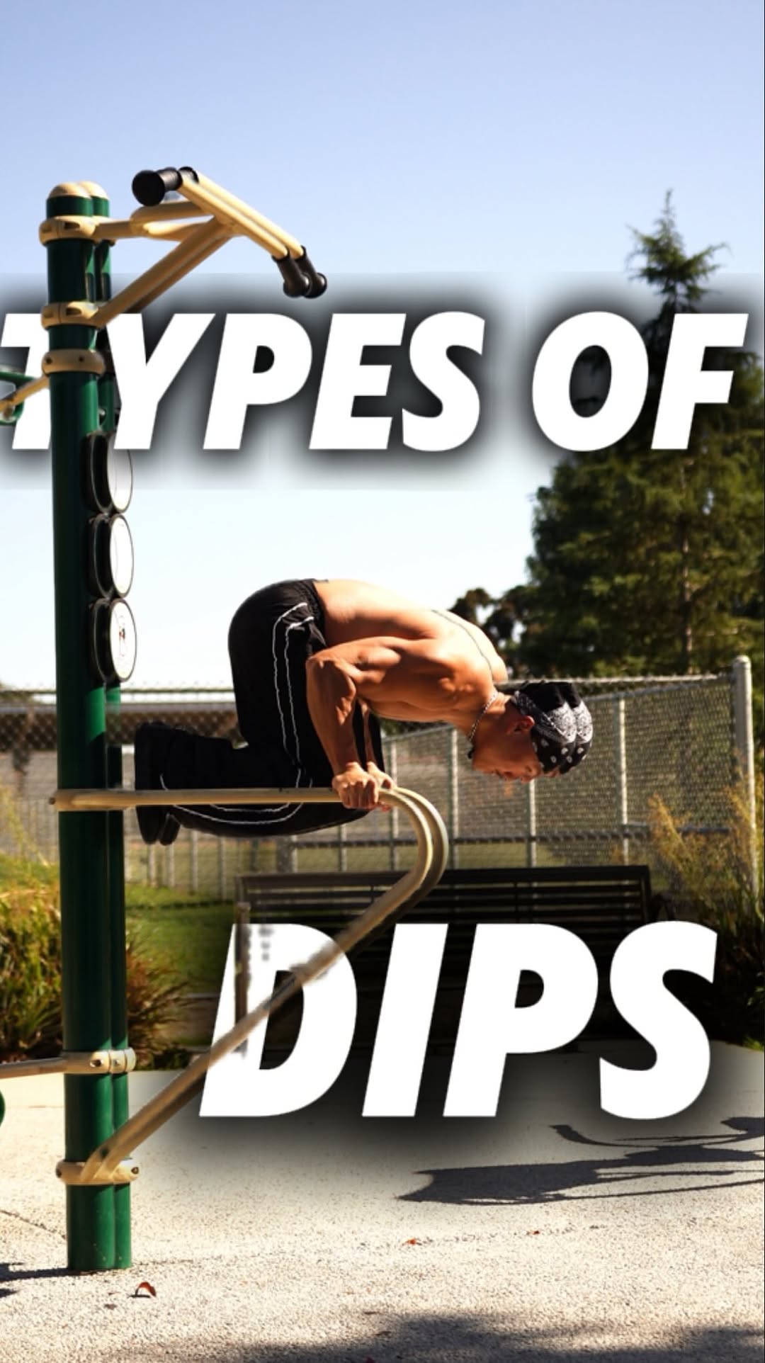 Not all DIPS are made to work the same.
These are 3 “specific” types of Dips to target various muscle groups.
Be aware of what you’re trying to target the next time you train these.