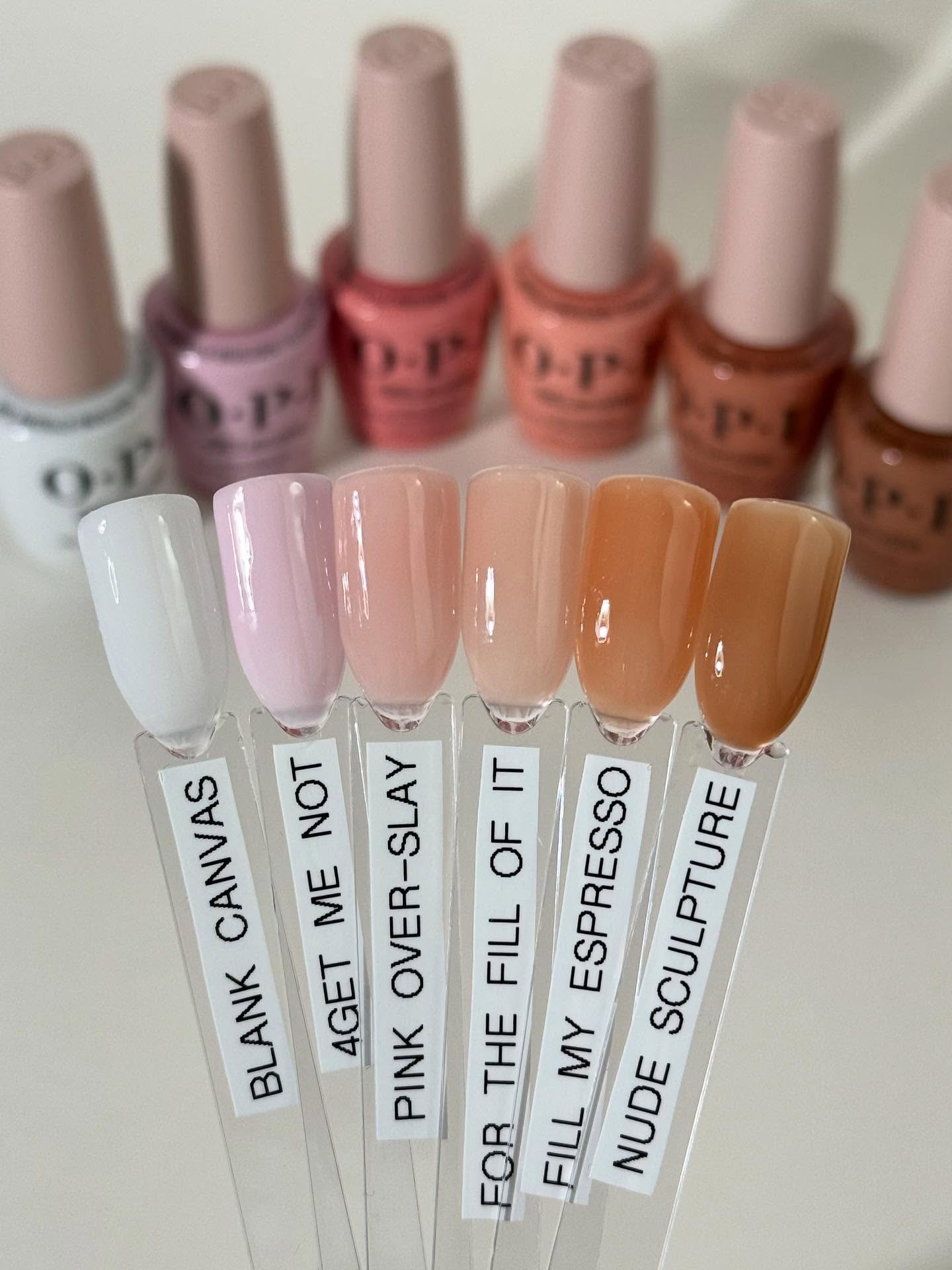 Not like other builders. 💪 GELevate 4-in-1 Builder comes in 6 neutral shades + 1 clear designed to match the natural nail bed.
Which one is your go-to?
💅: @ricekittynails
#OPI #OPIObsessed #OPIGELevate