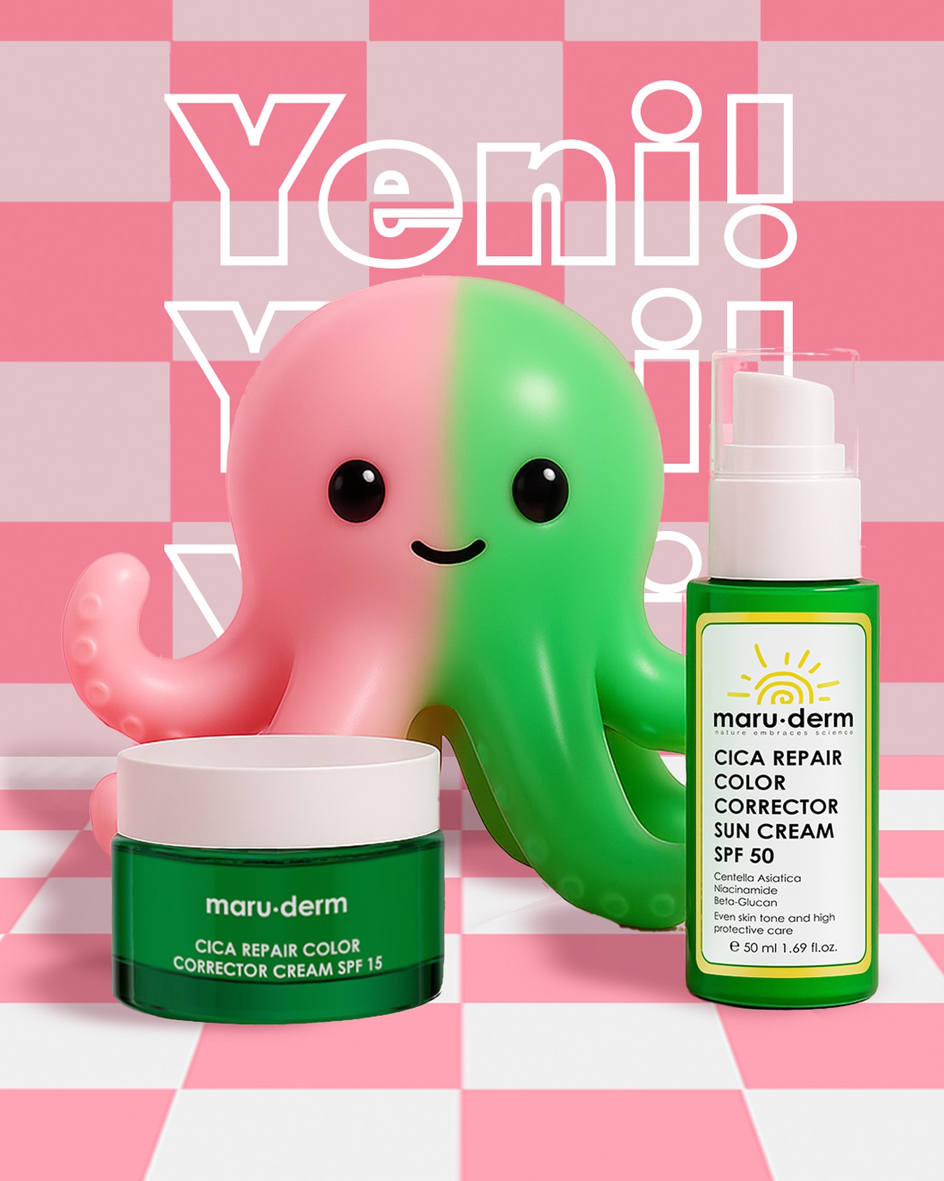 Cildin sadece korunmayı değil, anlayışı da hak ediyor.🌸
Yeni Maruderm Cica serisi, hassas ciltlerin günlük koruyucu kalkanı.
Centella Asiatica ile cildi yatıştırır.🌿
Beta-Glucan ile nem dengesini destekler.💧
Niacinamide ile tonu eşitler ve canlılık kazandırmaya yardımcı olur.✨
SPF 50+ ve SPF 15 seçenekleriyle, cilt bariyerine hem bakım hem tam koruma sunmayı hedefler.🛡️
#cildinseninhikayen #maruderm #ciltbakım #cicarepair #cica