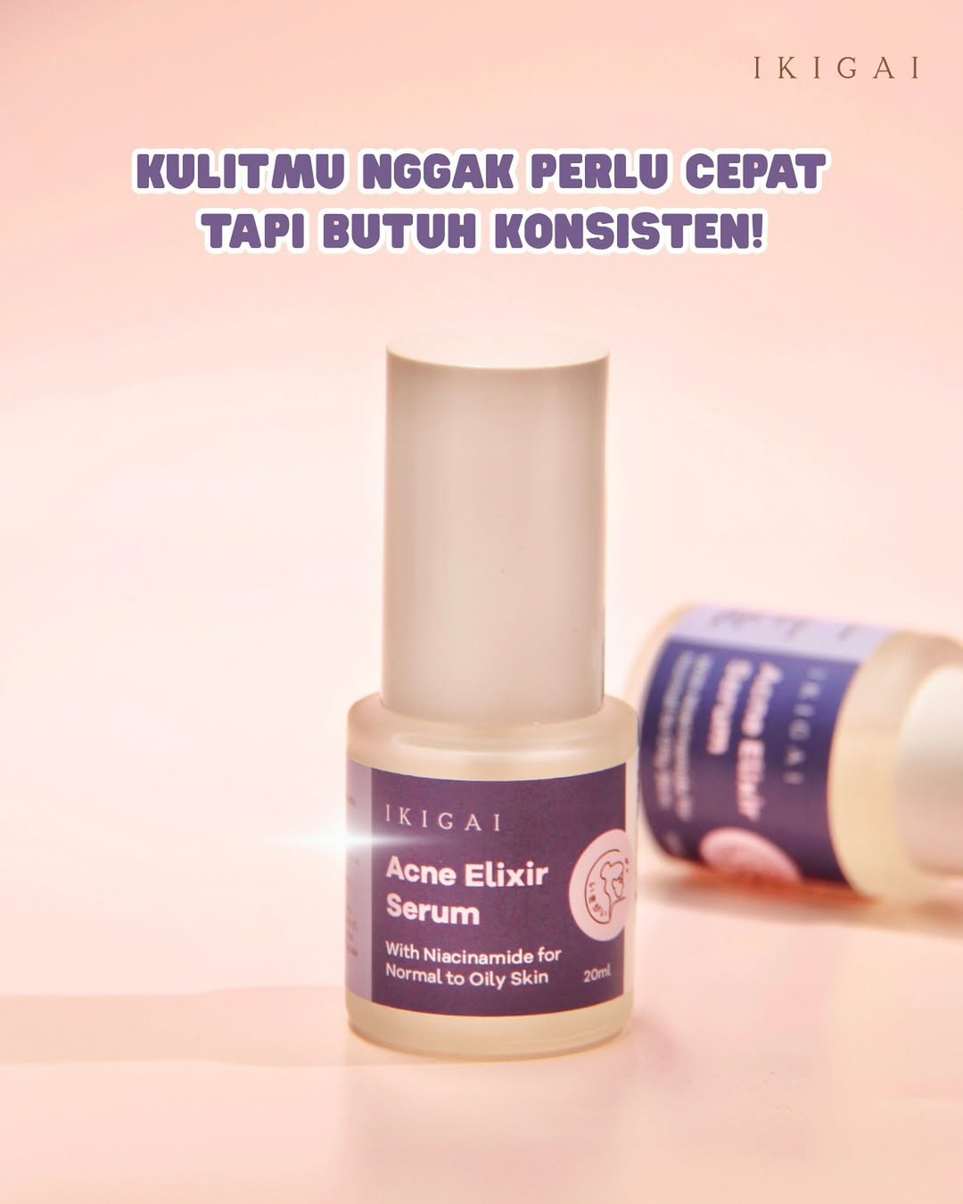 Hasil instan sering kali datang dengan efek samping.
IKIGAI hadir untuk kamu yang percaya bahwa kulit sehat itu hasil dari konsistensi, bukan buru-buru.
Slow, steady, glowing ๐
#SkincareTanpaTergesa #IKIGAIRoutine #TenangItuCantik