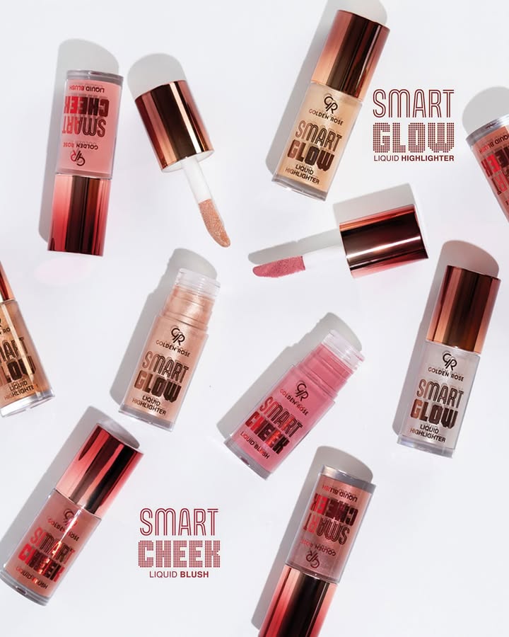 Smart Cheek Likit Allık ve Smart Glow Likit Aydınlatıcı hem doğal hem de ışıltılı bir görünüm sağlayın, içeriğindeki Hindistan Cevizi Yağı ve E Vitamini ile cildinizi nemlendirin. 🌟♥️
#GoldenRose