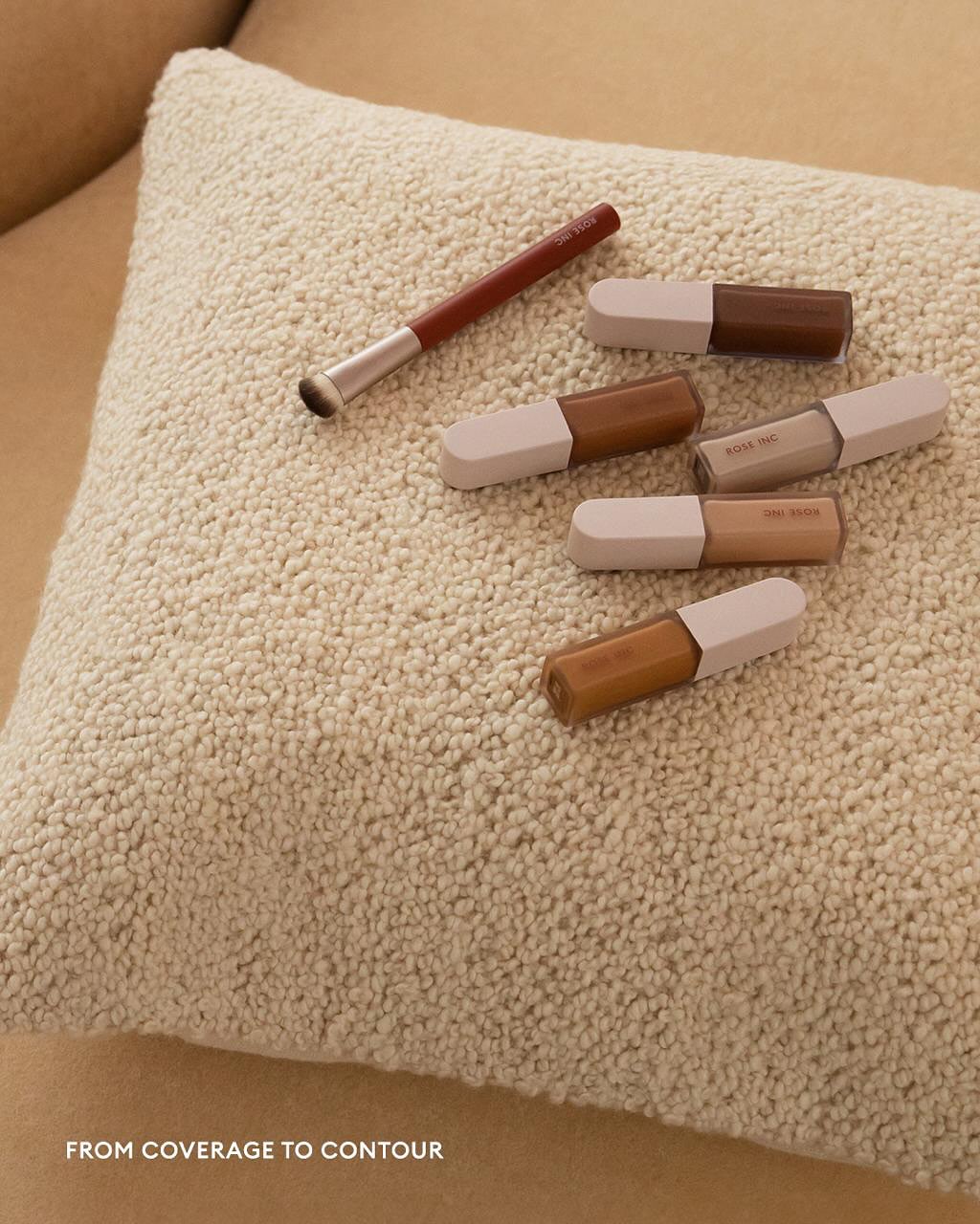 One formula, endless possibilities
Use your perfect match for natural coverage, then layer a deeper shade for sculpted definition. The same weightless finish, now with a dimensional effect
#RoseInc