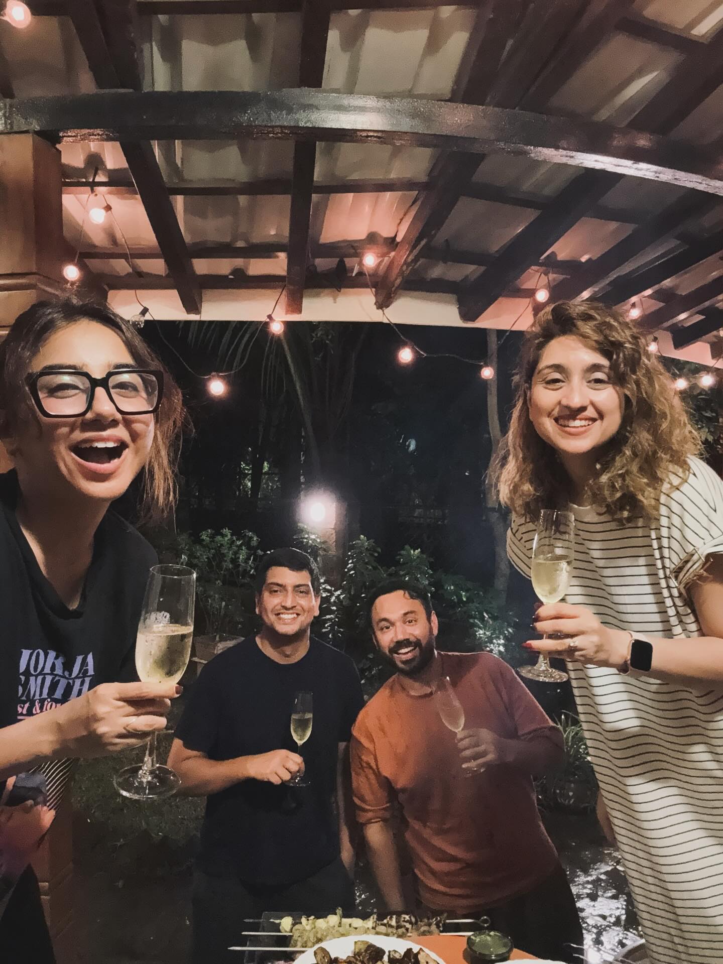 Grateful for friends, rain, good food and card games.🤍🧿