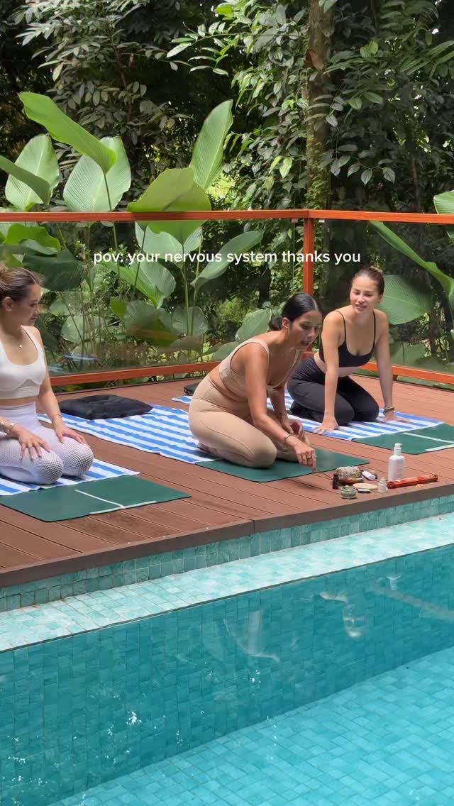 Soaking in good energy 🧘🏻♀️🥰
@julianne_syjuco @maxenemagalona
@lotusactivewear