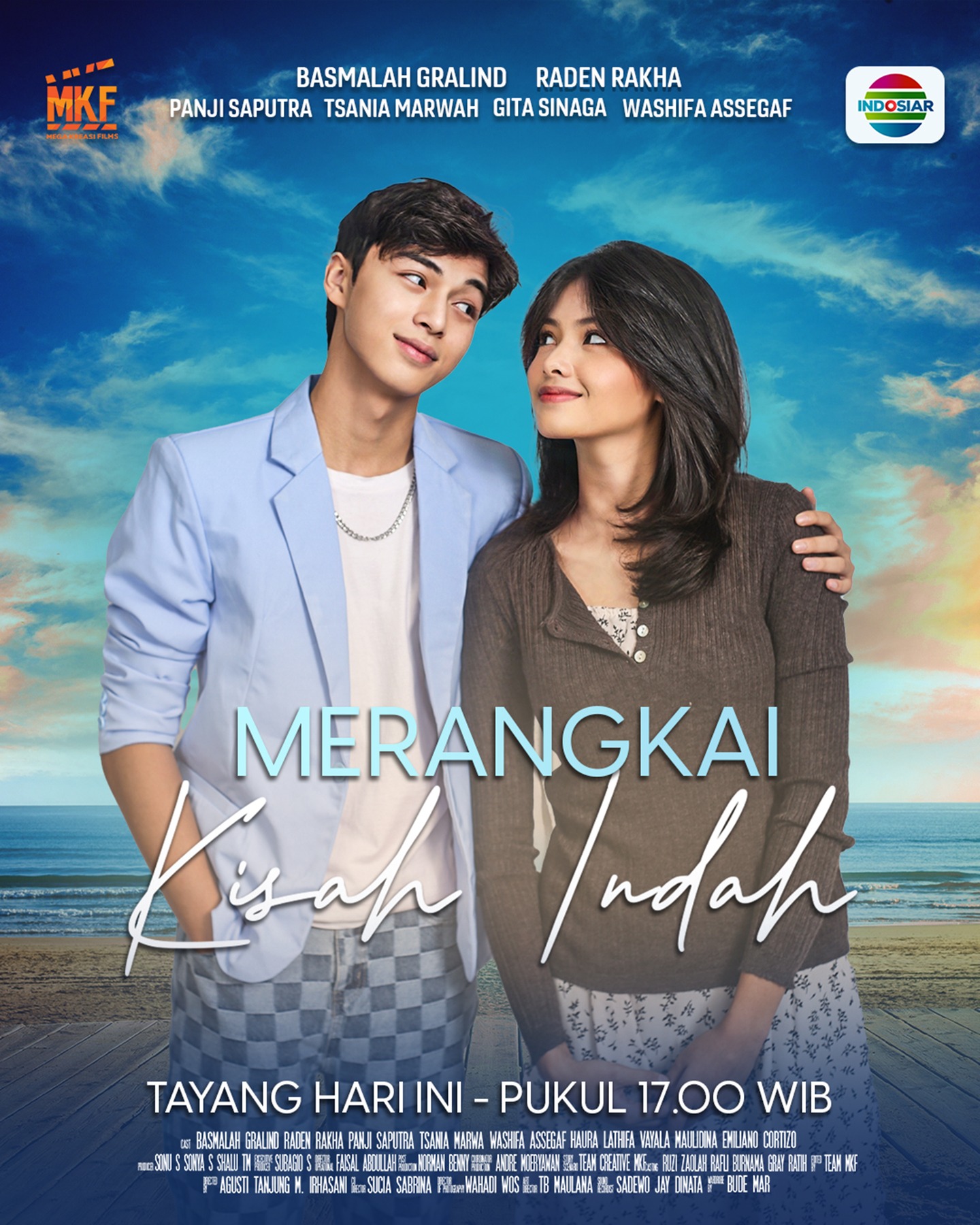 Tayang PERDANA hari ini — pukul 17.00 WIB Hanya di INDOSIAR
Jangan Lewatkan Episode Pertamanya. Karena Kadang, Cerita Yang Paling Indah Dimulai Dari Pertemuan Yang Tak Sengaja.
#MerangkaiKisahIndah #MegaKreasiFilms