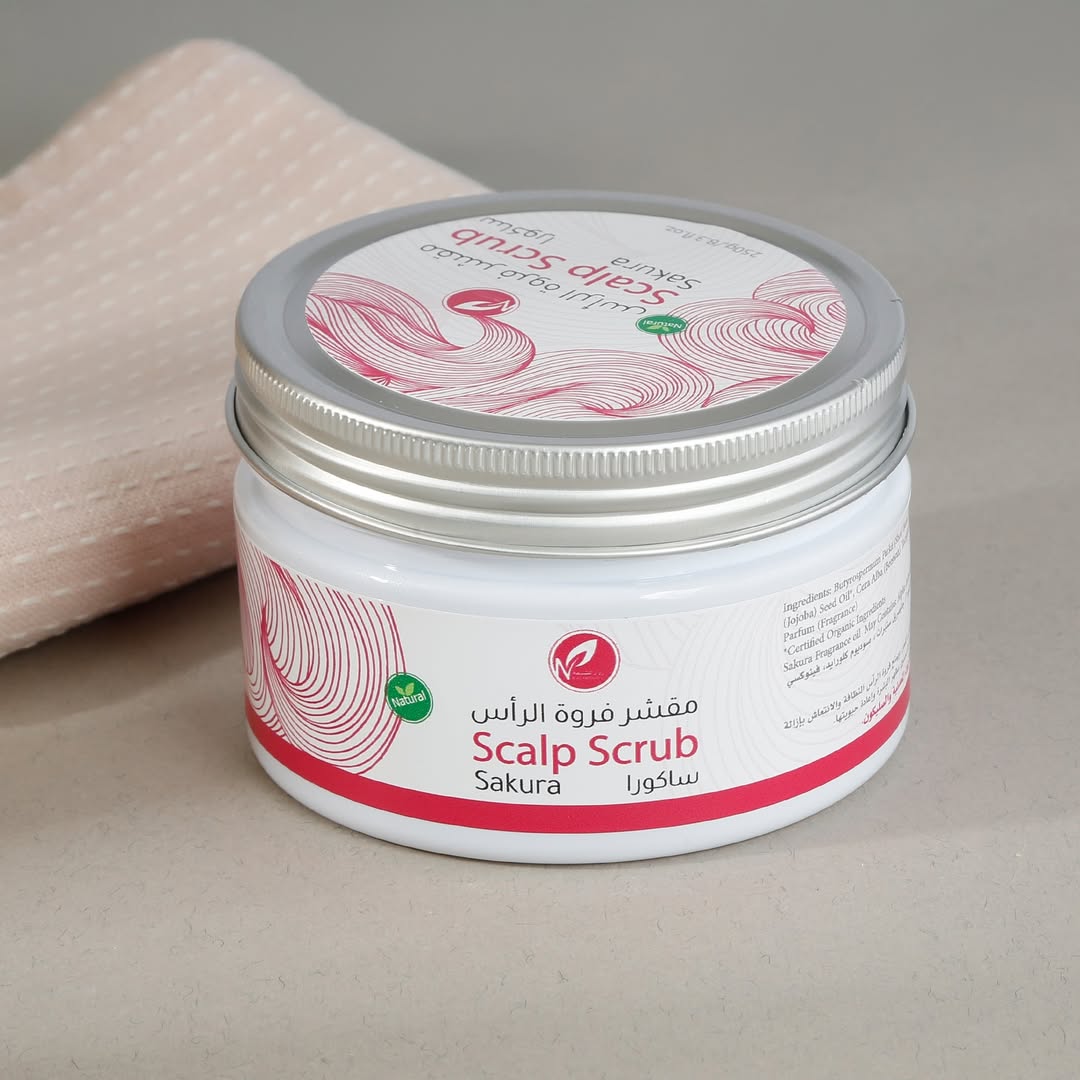 جديدنا مقشر فروة الرأس
نظافة وانتعـــاش 🫧
يزيل الدهون الزائد والتراكمات والشوائب 🎀
استعمليه وخلي فروة شعرك تتنفس 😍
