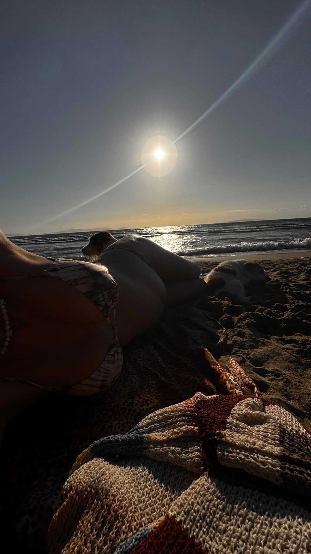 Ho trovato la spiaggia dove poter fare il bagno con Ercole, ed è stato bellissimo, continuo a pensare che questo è il mio posto in Italia.