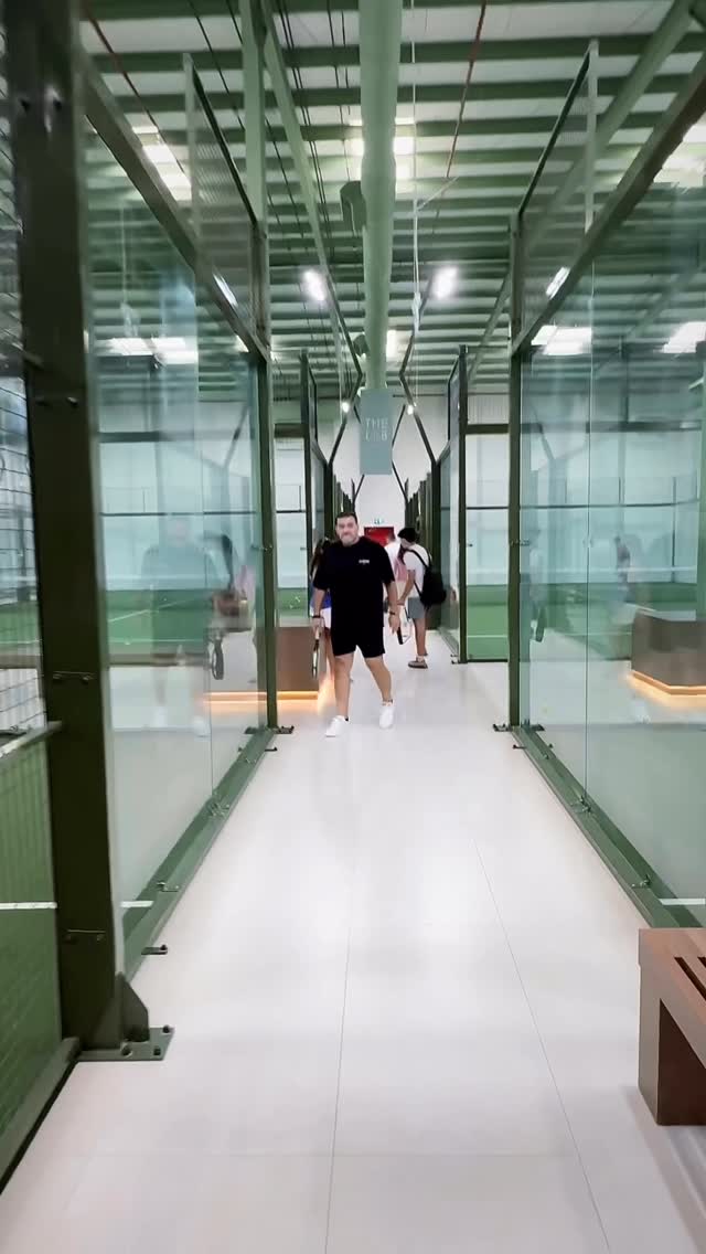 Let the game begin 🎾 #padel #dubai #thelobdubai #arsenpetrosov #kayfuem #uae