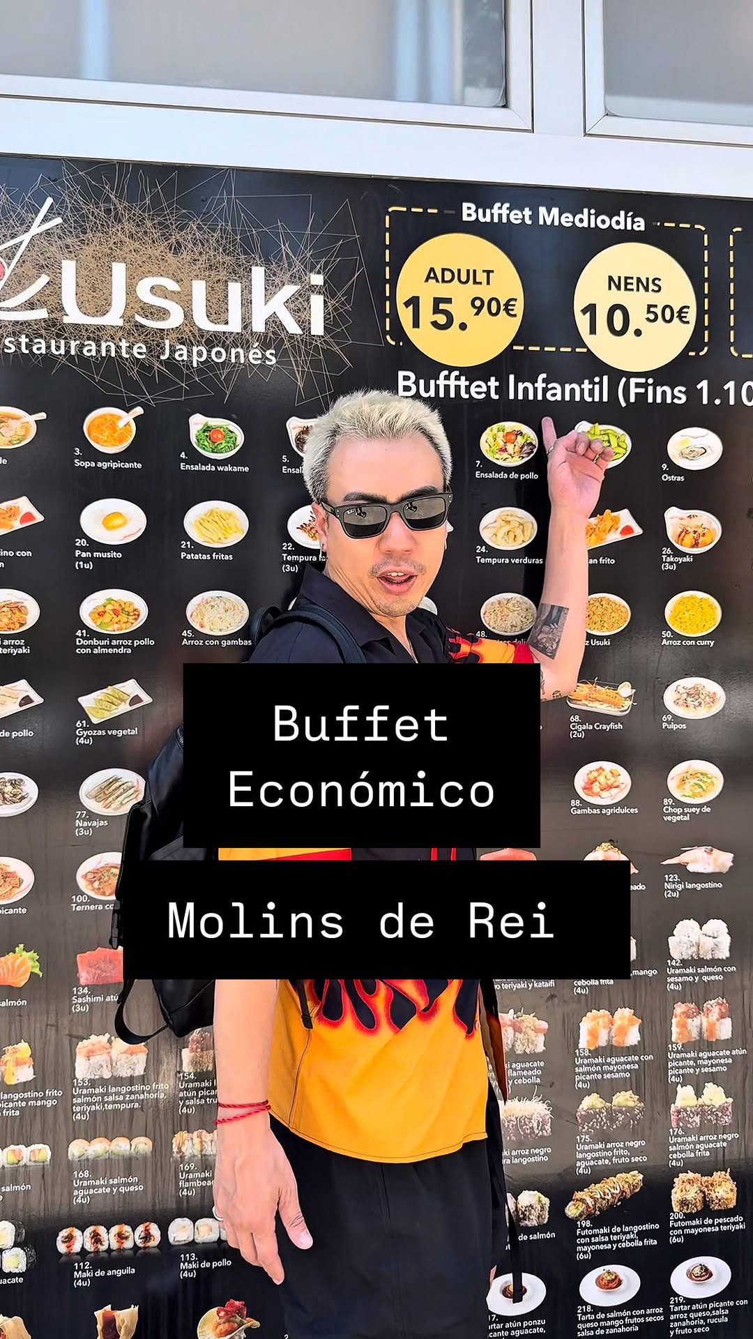 @usukisushis
Pásate por Usuki, un buffet libre ubicado en Passeig del terraplé 73.
Espacio amplio, limpio y muy luminoso.
Precio mediodía entre semana: 15,90 €
Fines de semana, noches y festivos: 21,90 €
Me encantaron los rolls, especialmente por su salsa (¡de verdad están buenísimos!).
Si estás por la zona y te apetece sushi o cocina asiática a buen precio, échales un vistazo. Repetirás 😉
#usuki #molinsderei #buffet #sushi #yummy #tuchinofavorito