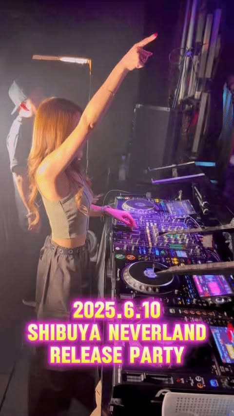2025.6.10 @never_land_tokyo
RELEAS PARTY🔥🔥🔥
平日からこのバイブス最高😻🚀
遊び来てくれたみんなありがとう🩷