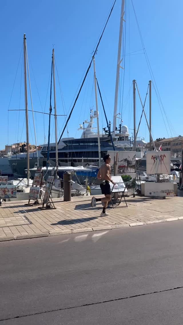 Explored Saint-Tropez
🏃❤️