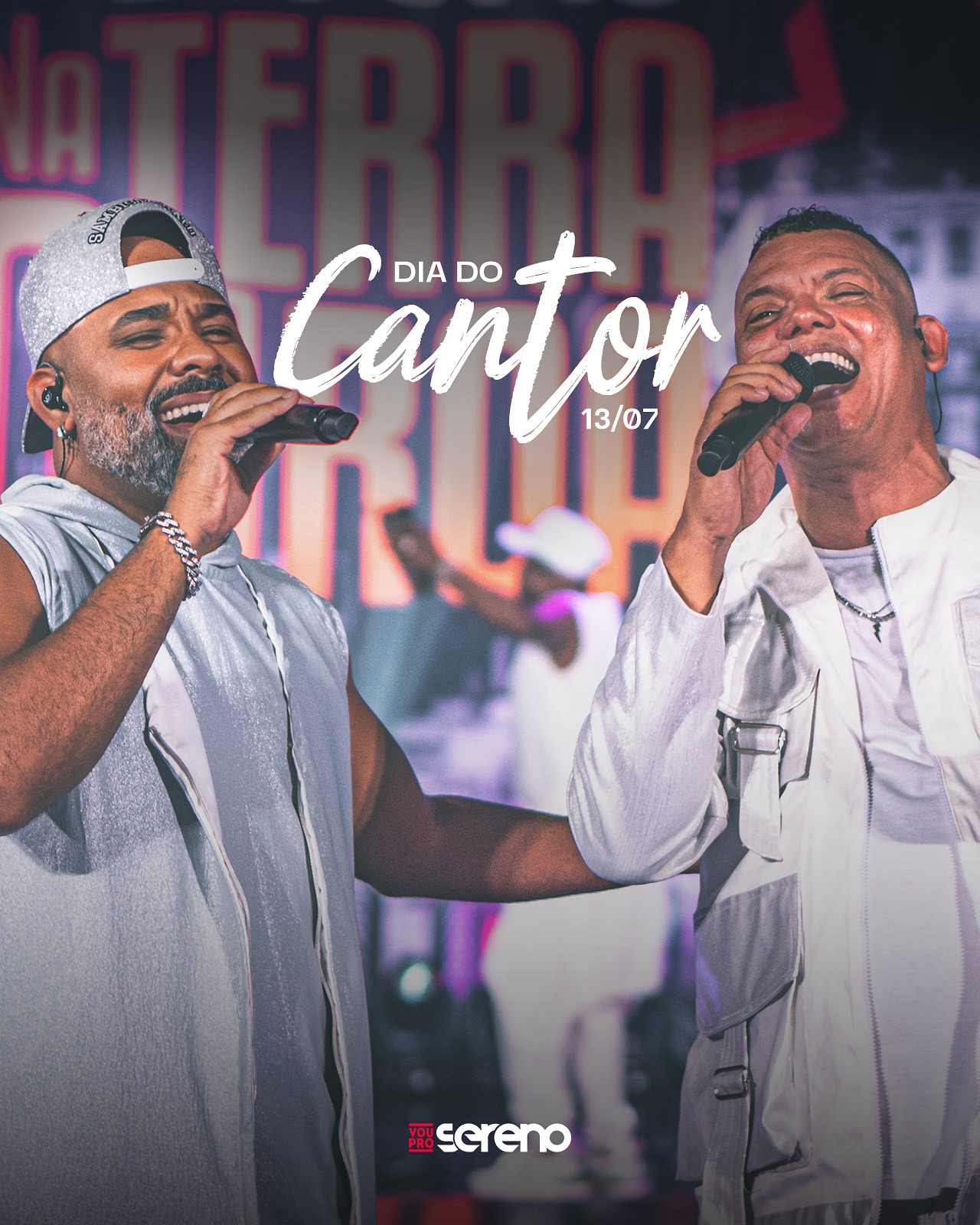 A gente não poderia finalizar esse domingão sem parabenizar a esses dois aí…
Hoje é dia do cantor, mas quem tem o privilégio de ouvir o @alexvouprosereno e o @tchutchucao_vps , sabe que todo dia é dia deles. 👏🏾🫶🏾
A todos os nossos amigos e parceiros na profissão, feliz dia do cantor!
#vouprosereno
