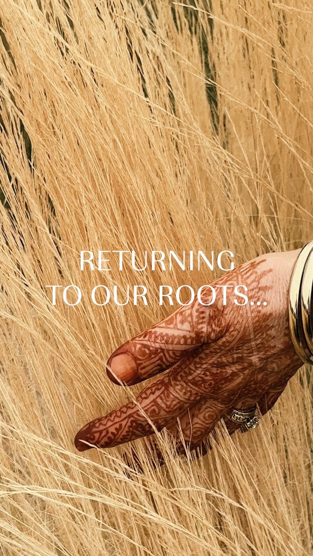 Returning to our roots. To the land where it all begun.
العودة إلى الجذور... إلى الأرض التي منها بدأ كل شيء