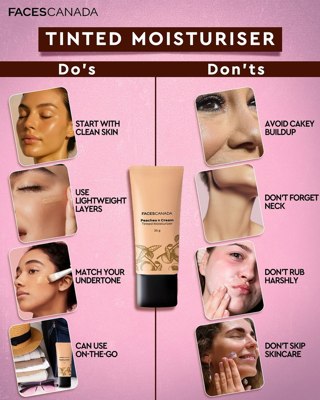 Tinted moisturiser tips you’ll wish you knew sooner✨😍
Product used:
❤️ Faces Canada Peaches N Cream Tinted Moisturizer
.
.
Click on the link in bio to shop now!🛒
.
.
#FacesCanada #MakeupForBeginners #MakeupGuide #MakeupTips #MakeupRoutine #MakeupProducts #MakeupIndia #Moisturizer #TintedMoisturizer #MakeupForIndianSkin