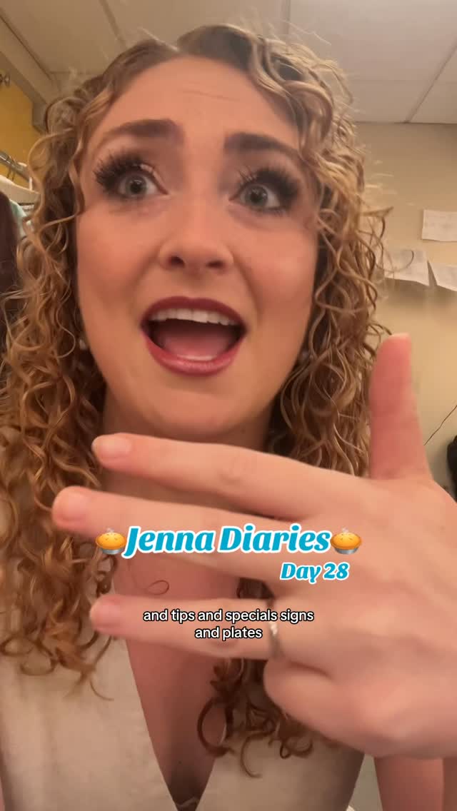“Props: The Musical” is correct. What Waitress looks like backstage… 👀
.
#musicaltheatre #waitressthemusical #jennadiaries #performer #bts @hangartheatre